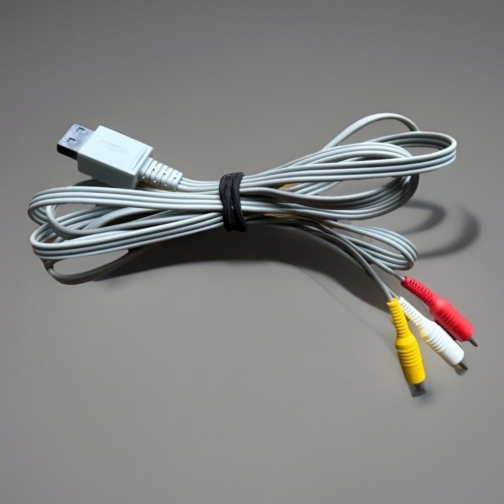 OEM‎ Nintendo Wii AV RCA Audio Video Composite Cable TV Connecting Cord RVL-009